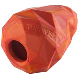 Ruffwear Gnawt-a-Cone naturligt gummi kronärtskocka för roligt lek röd